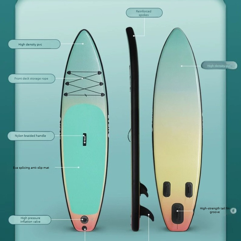 Fishing Boat Inflatable - Tabla de Paddle Inflable Eléctrica, Kayak,