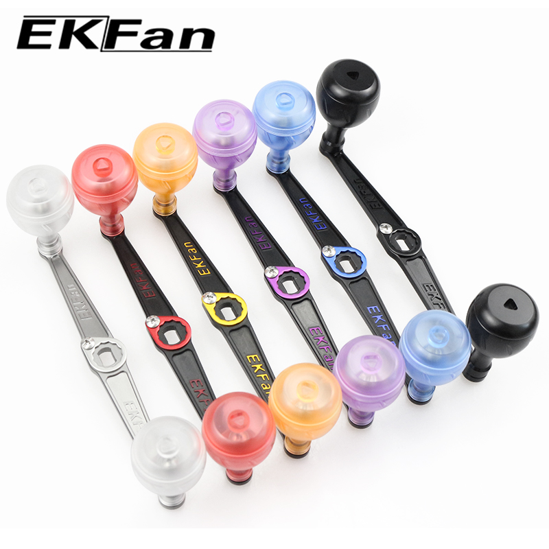 Fishing Boat Steering Wheel - EKFan-manijas de aleación ultraligeras de 130MM,