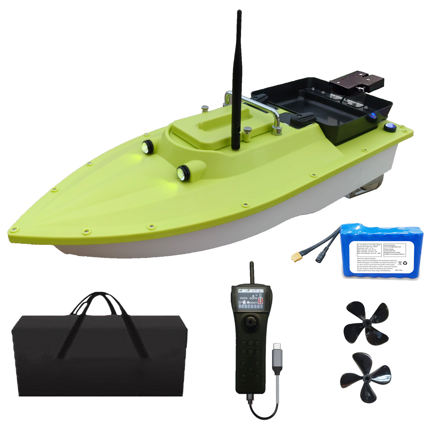 Barco Cebador RC con GPS, Moto - Fishing Boat Gps reseña y precio