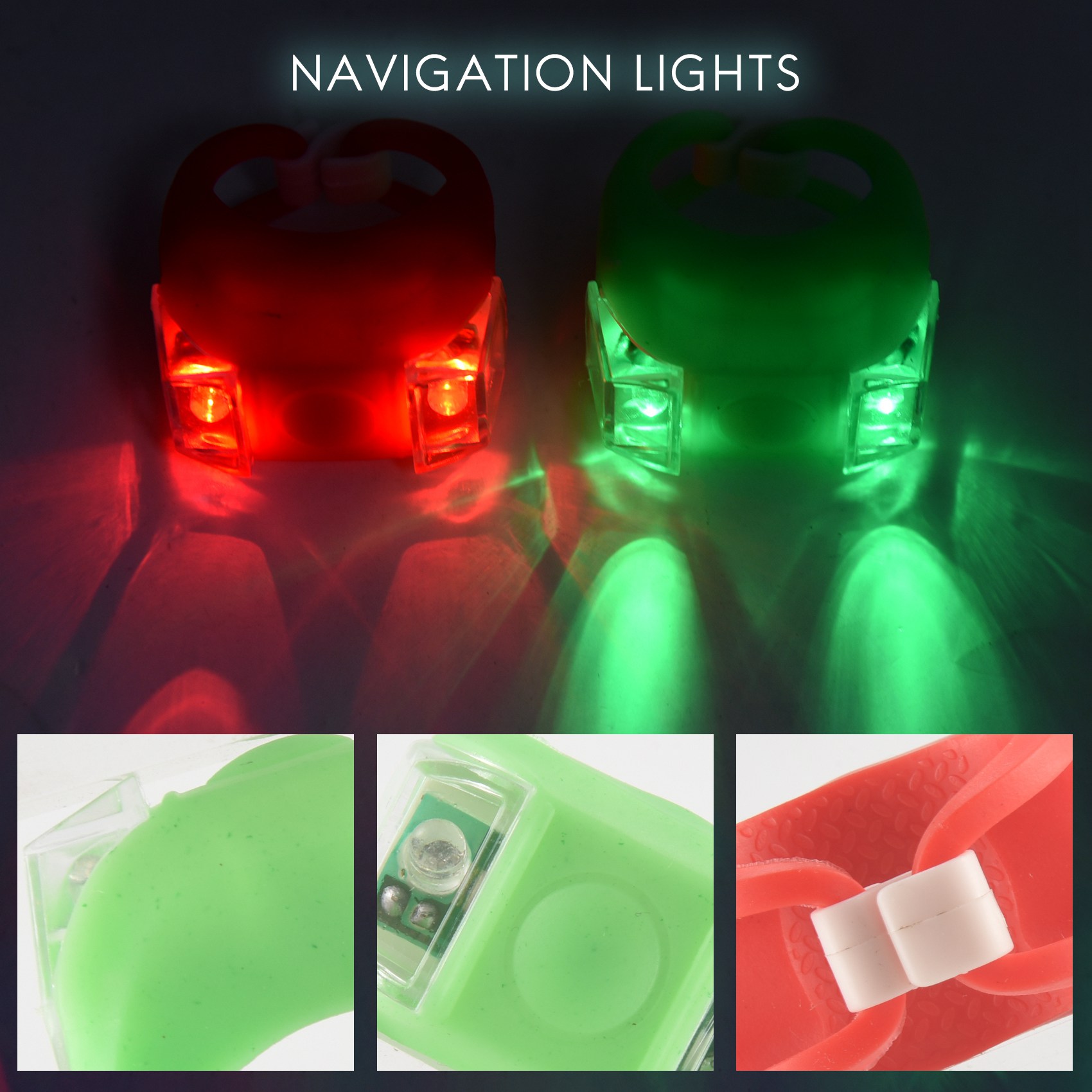 ABHX-4 X luces LED de navegaci - Fishing Boat Navigation Light reseña y precio