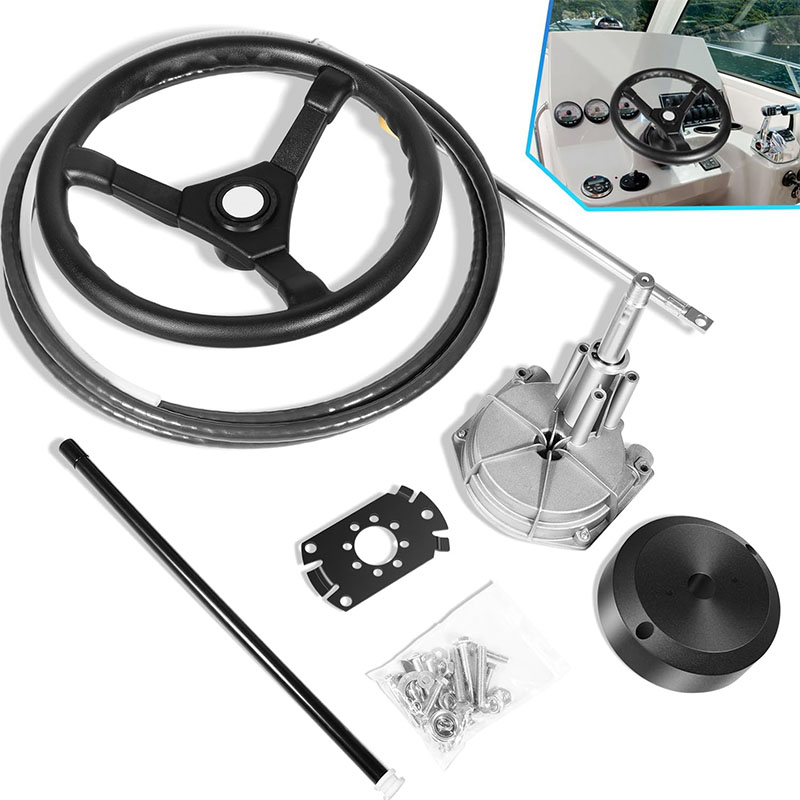 Sistema de dirección para barc - Fishing Boat Steering Wheel reseña y precio