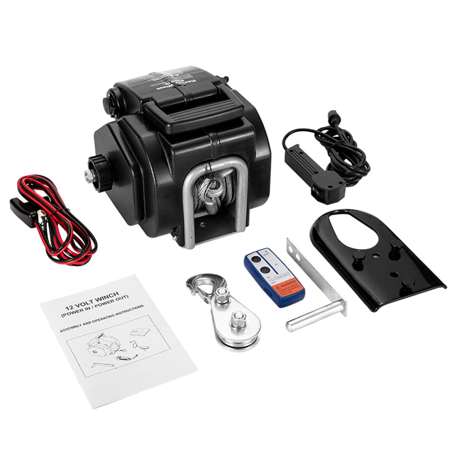 Cabrestante de ancla para emba - Fishing Boat Anchor Winch reseña y precio