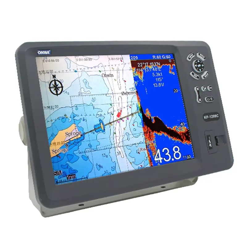 Plotter de cartas GPS, sonda d - Fishing Boat Gps reseña y precio