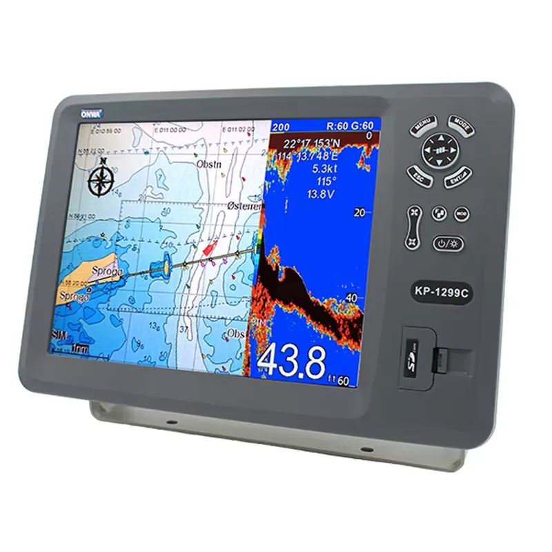 Plotter de cartas GPS, sonda d - Fishing Boat Gps reseña y precio